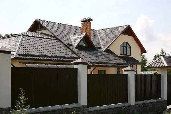 Крыша и ограда