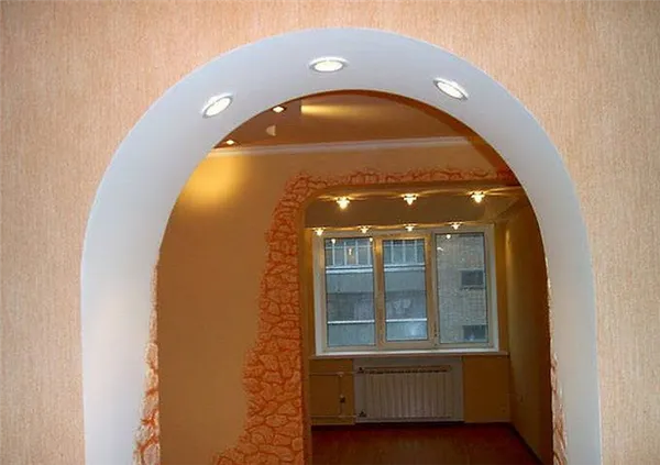 Отделка арки в квартире: материалы и варианты дизайна