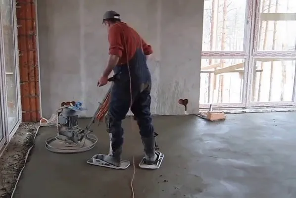 Шлифовка бетона - методы обработки