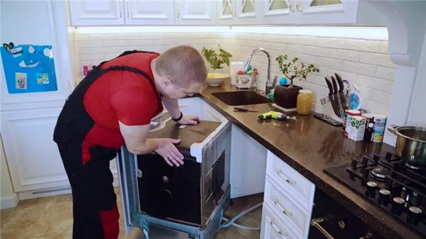 Подготовительные работы для самостоятельного демонтажа и разбора посудомоечной машины