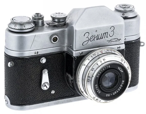 Фотоаппарат «Зенит-3», СССР, 1960-1962 гг.