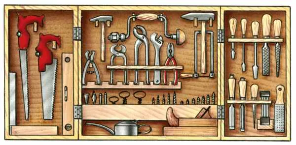 Инструменты для изготовления ширмы