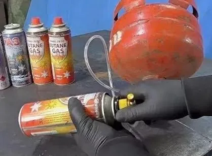 Как правильно заправить газовый паяльник из баллончика и как заправить газовый паяльник dremel