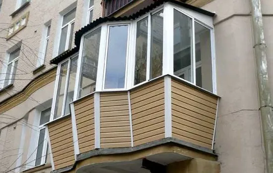 балкон необычной формы