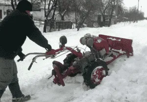 Отвал / лопата снегоуборочная для мотоблока