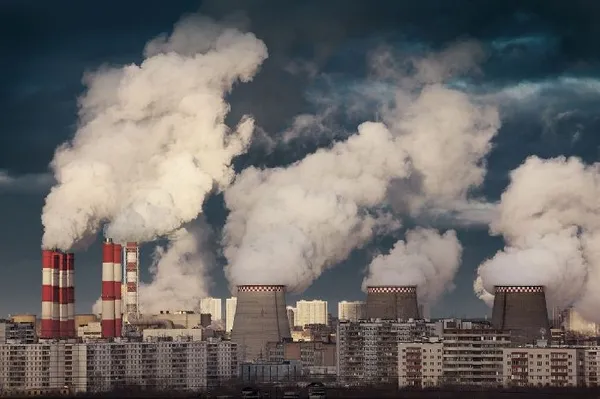 Заводские выбросы в воздух