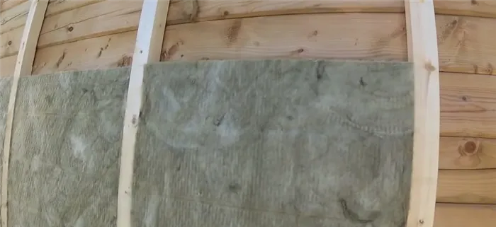 Теплоизоляция деревянных стен