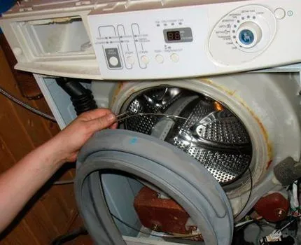 Разборка фронтальной стиральной машины