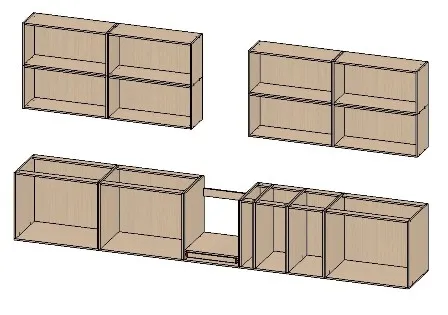 Линейная форма (кухонный шкаф своими руками)