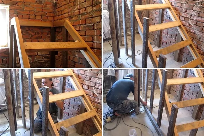 Как сделать опалубку для бетонной лестницы