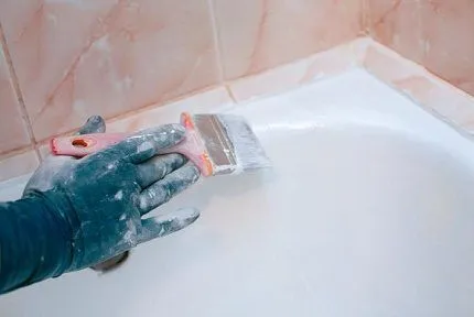 Как отреставрировать эмаль старой ванны