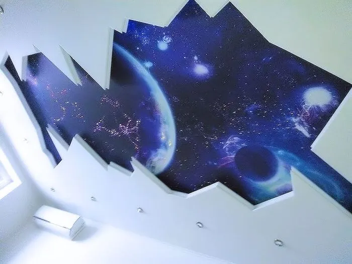 Как сделать звездное небо на потолке