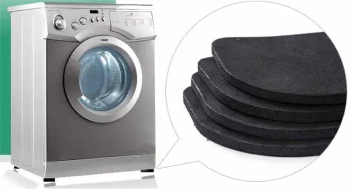 Резиновые накладки для стиральной машины снизить вибрацию