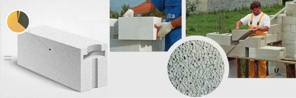 Блоки из газобетона - строительный материал для возведения несущих и ненагруженных стен и перегородок 