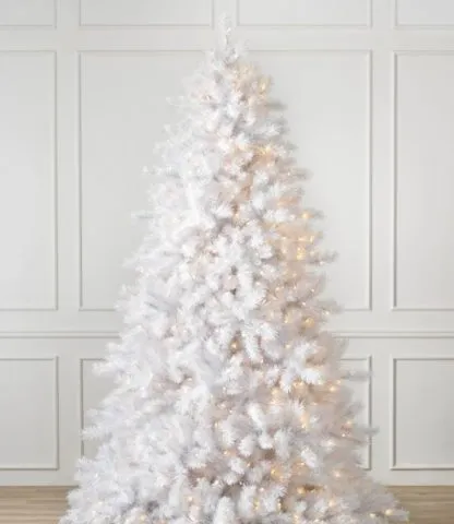 Как красиво нарядить белую елку в 2023 году: фото, искусственную