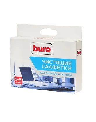 Набор Buro BU-W/D влажные салфетки+сухие салфетки 10 шт.
