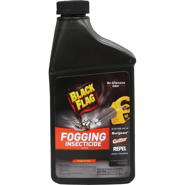 Препарат «Black Flag 190255 Fogging Insecticide 32-Ounce» должен использоваться исключительно на открытых пространствах