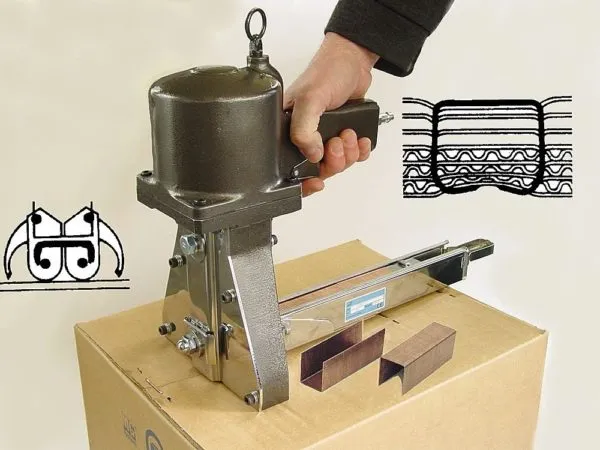 Промышленный степлер для картона