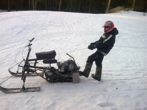 Фотогалерея Снегоходы из мотоциклов - фото 4