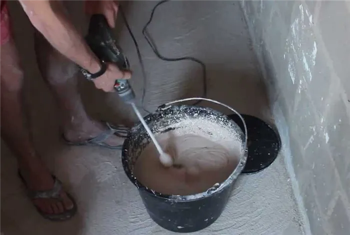 как правильно готовить цементное молочко