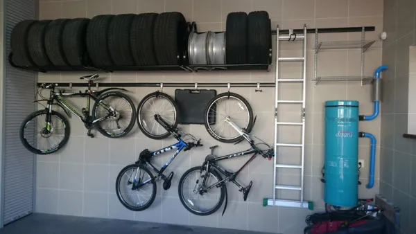 Хранение велосипедов в гараже