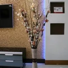Декорирование вазочек бисером