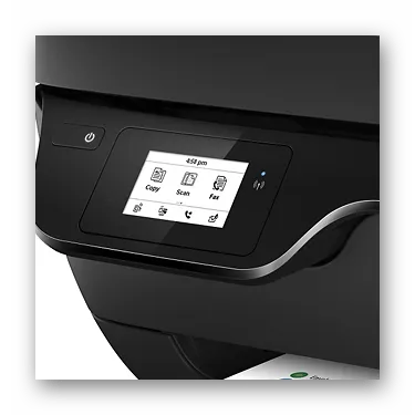 передняя панель сканера HP