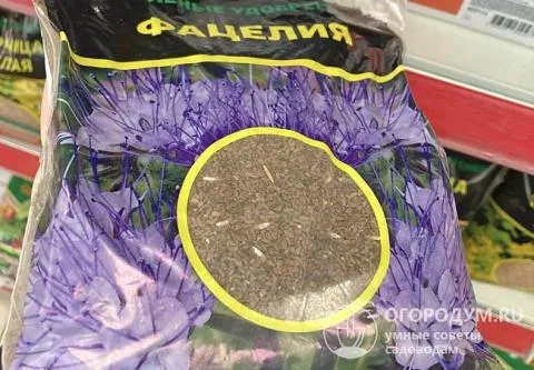 Упаковка семян фацелии сидерата