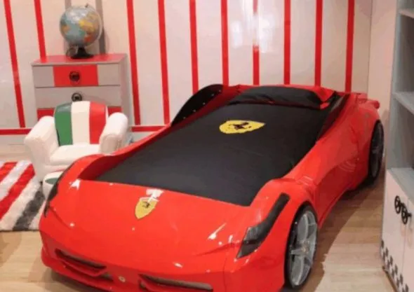 Кровать машина Titi F1 RED