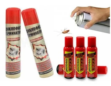 Как пользоваться дихлофосом от тараканов