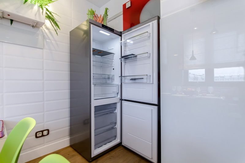 Дизайн маленькой кухни куда поставить холодильник Куда поставить холодильник в маленькой кухне