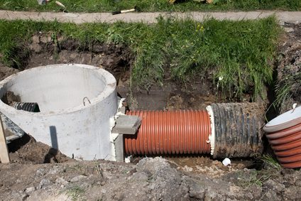 sewage-pipes