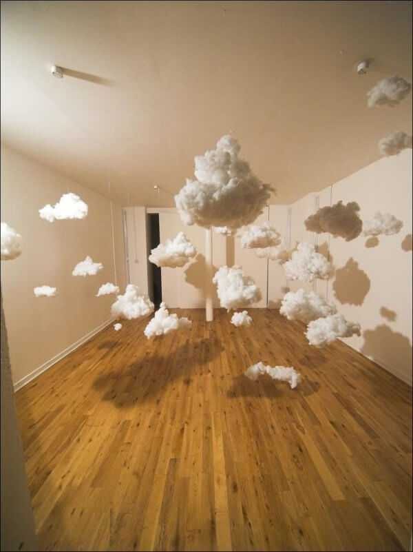 Облака из гипсокартона на потолок в детскую Облака на потолке