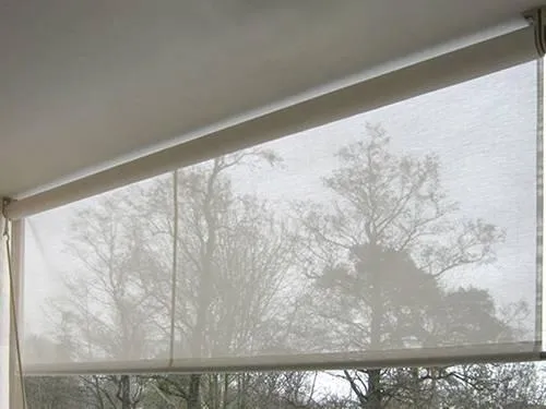 Прозрачные рулонные шторы на пластиковые окна Рулонная штора прозрачная как тюль