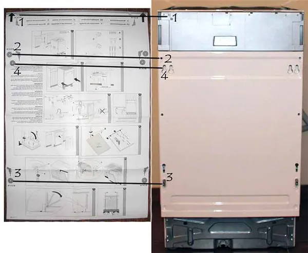 Установка фасада на посудомоечную машину полезные советы инструктаж по монтажу Как установить фасад на посудомоечную машину