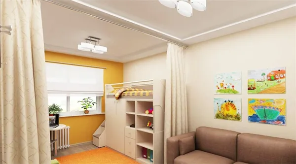 Как обустроить детский уголок в однокомнатной квартире Как обустроить детский уголок в однокомнатной квартире